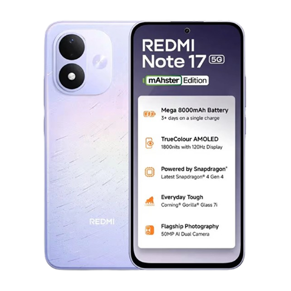 Redmi Note 17 (Starlight Purple, 6/128 GB)